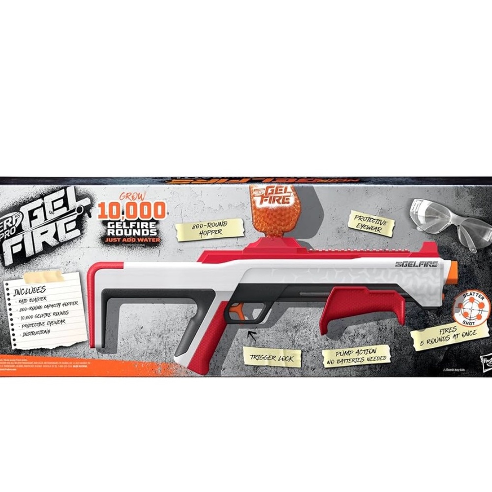 Nerf pro gel fire raid